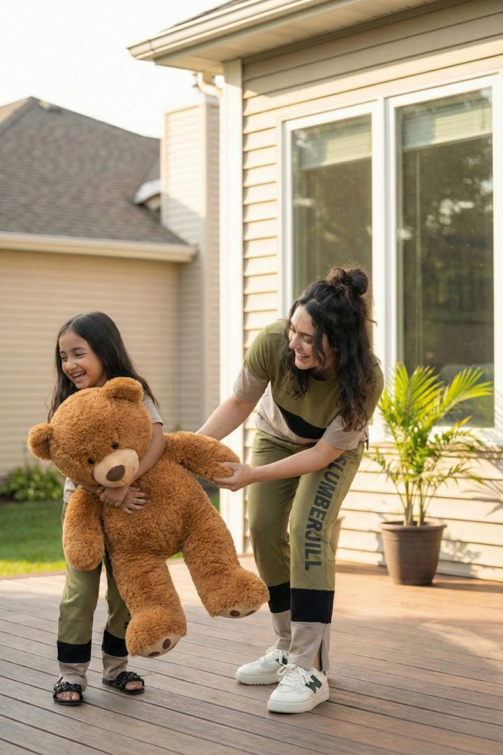 Mom & Me - Mossy Meadows, Slumber Everyday Mom & Kids Cotton Coord Set