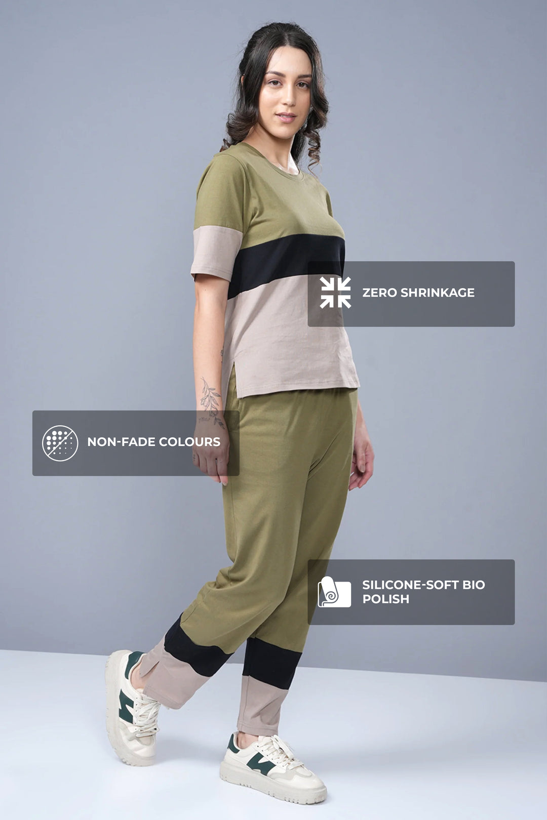 Leisure Luxe cord Set  in cotton