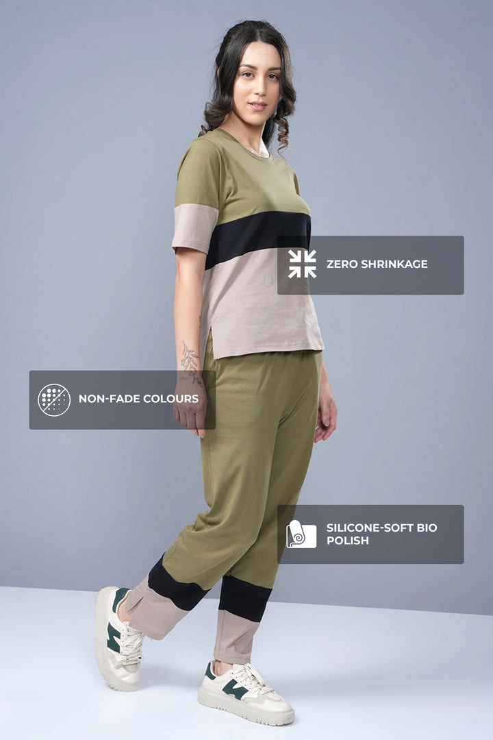 Leisure Luxe cord Set  in cotton