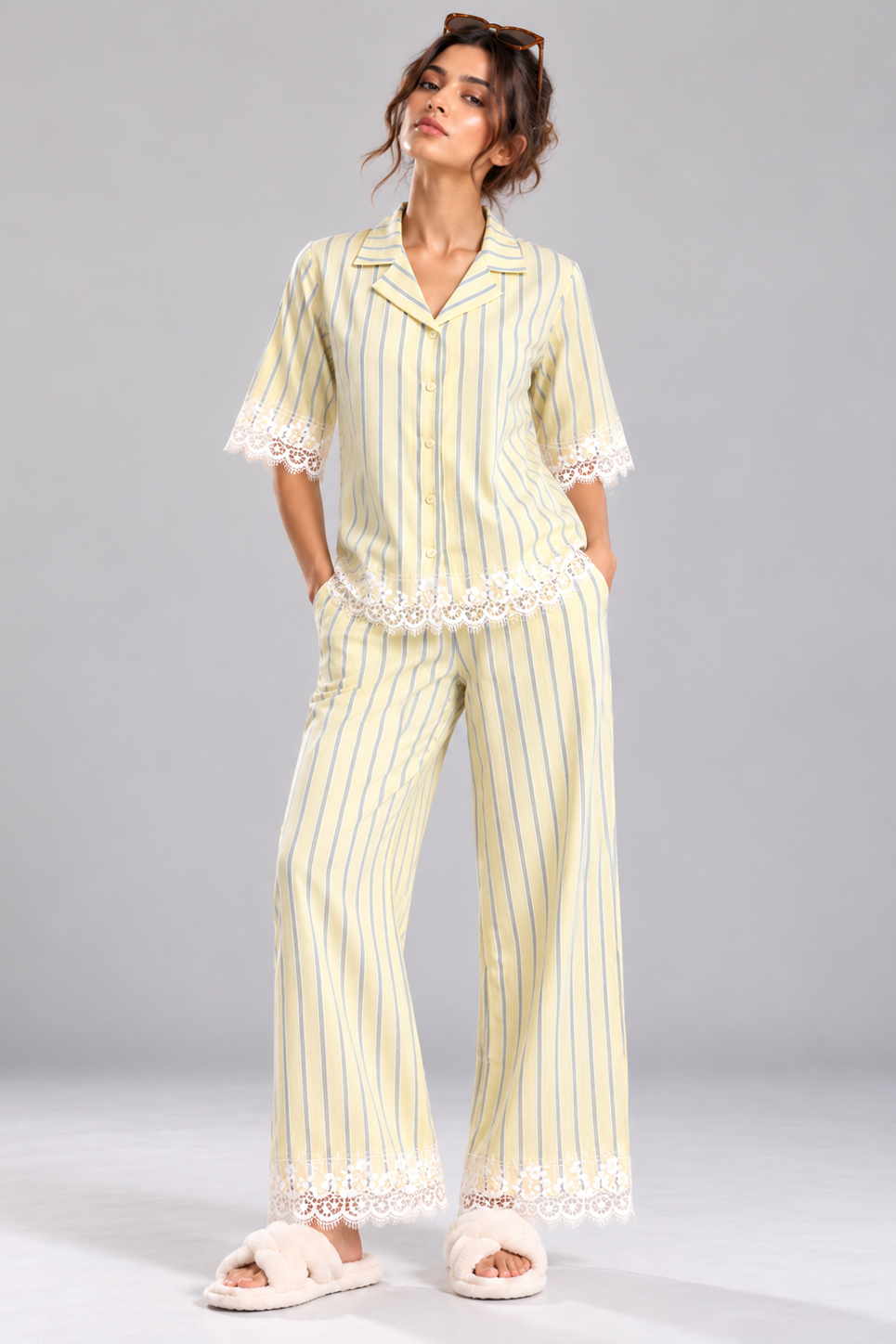 Heirloom Yellow Pyjama Set