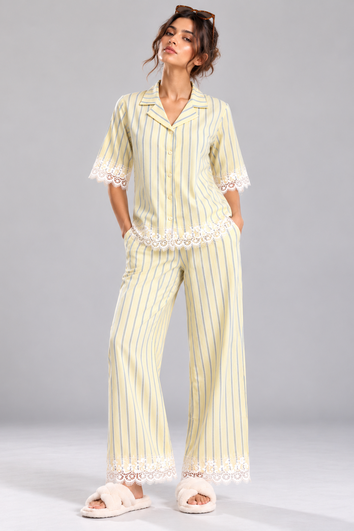 Heirloom Yellow Pyjama Set