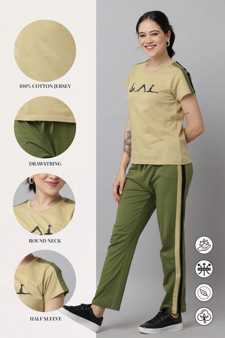 Silver Fern Snuggle Fit  Coords Set With Freshon Finish