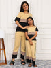 Mom & Me - Bumblebee Dreams, Slumber Everyday Mom & Kids Cotton Coord Set