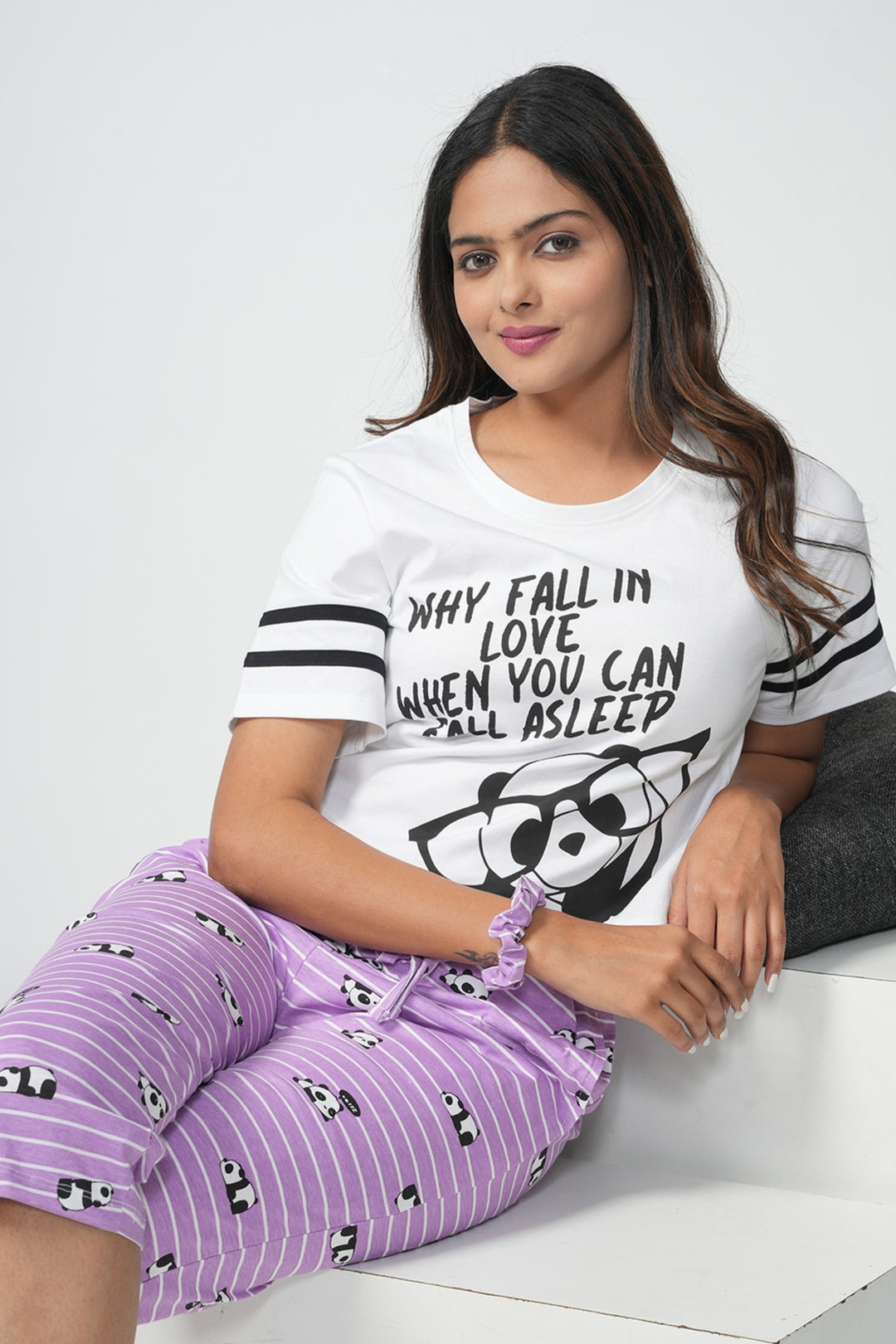 Whimsy  Panda Capri Set