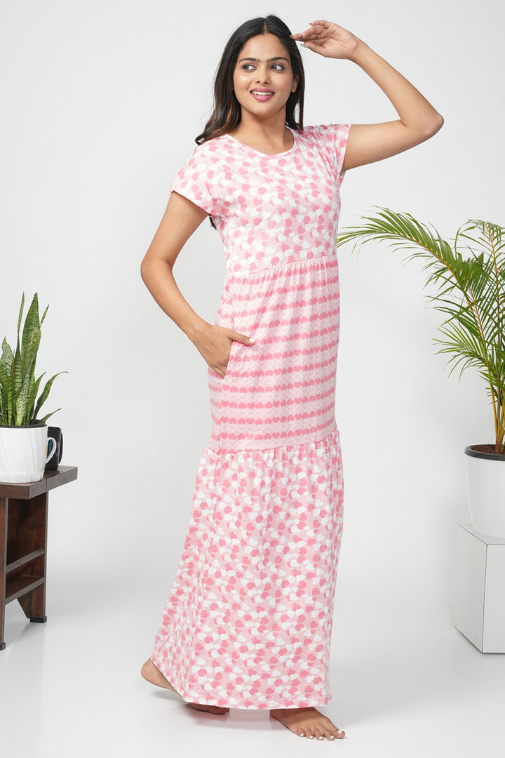 love struck full length dress
