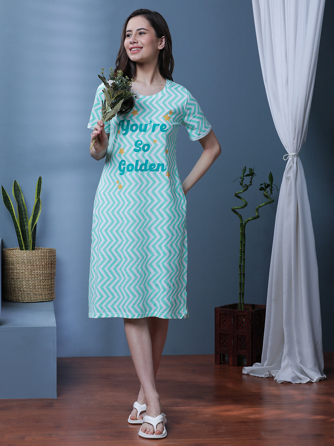 You're so Golden Nightdress - 100% Cotton