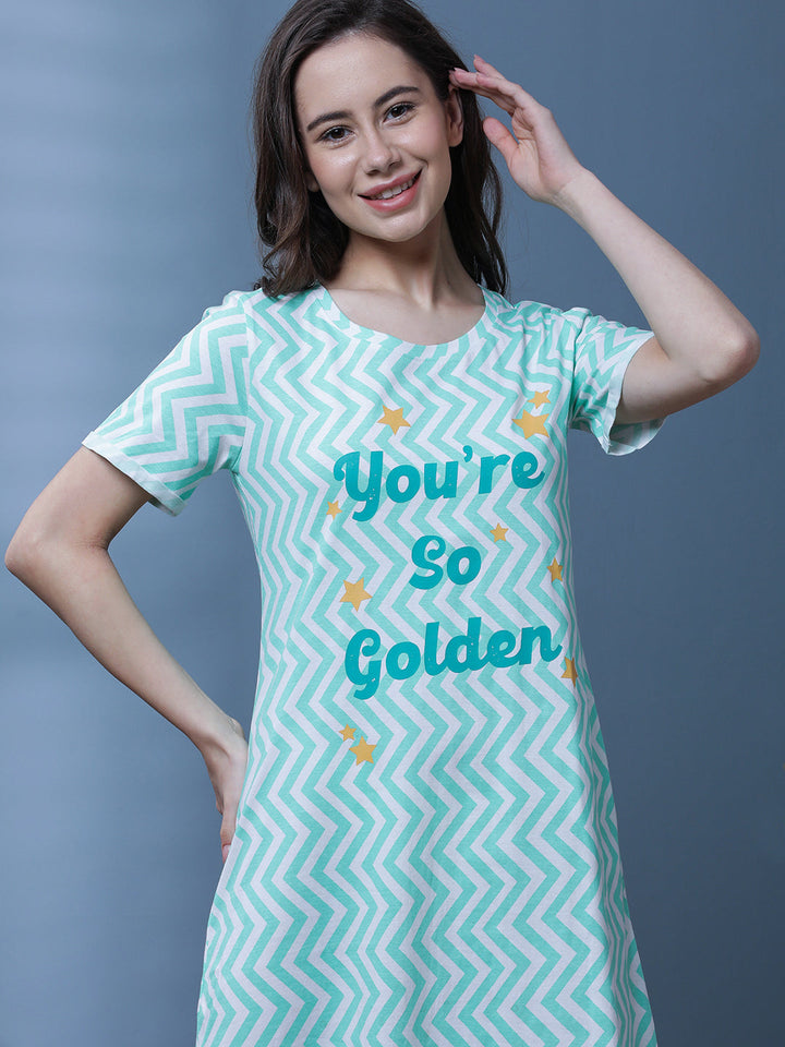 You're so Golden Nightdress - 100% Cotton