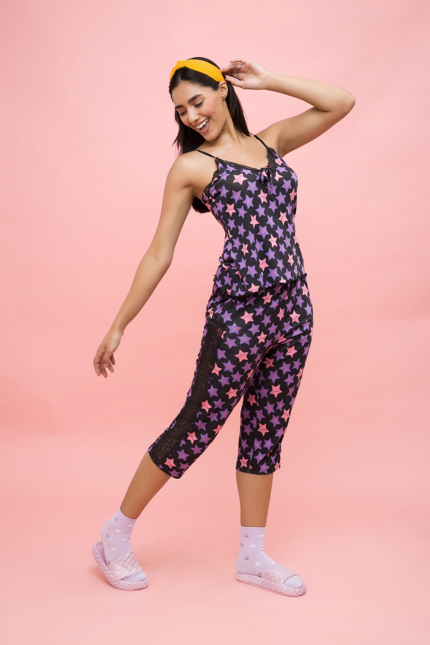 Knotted Capri Set made from 100% Sustainable Livaeco Viscose