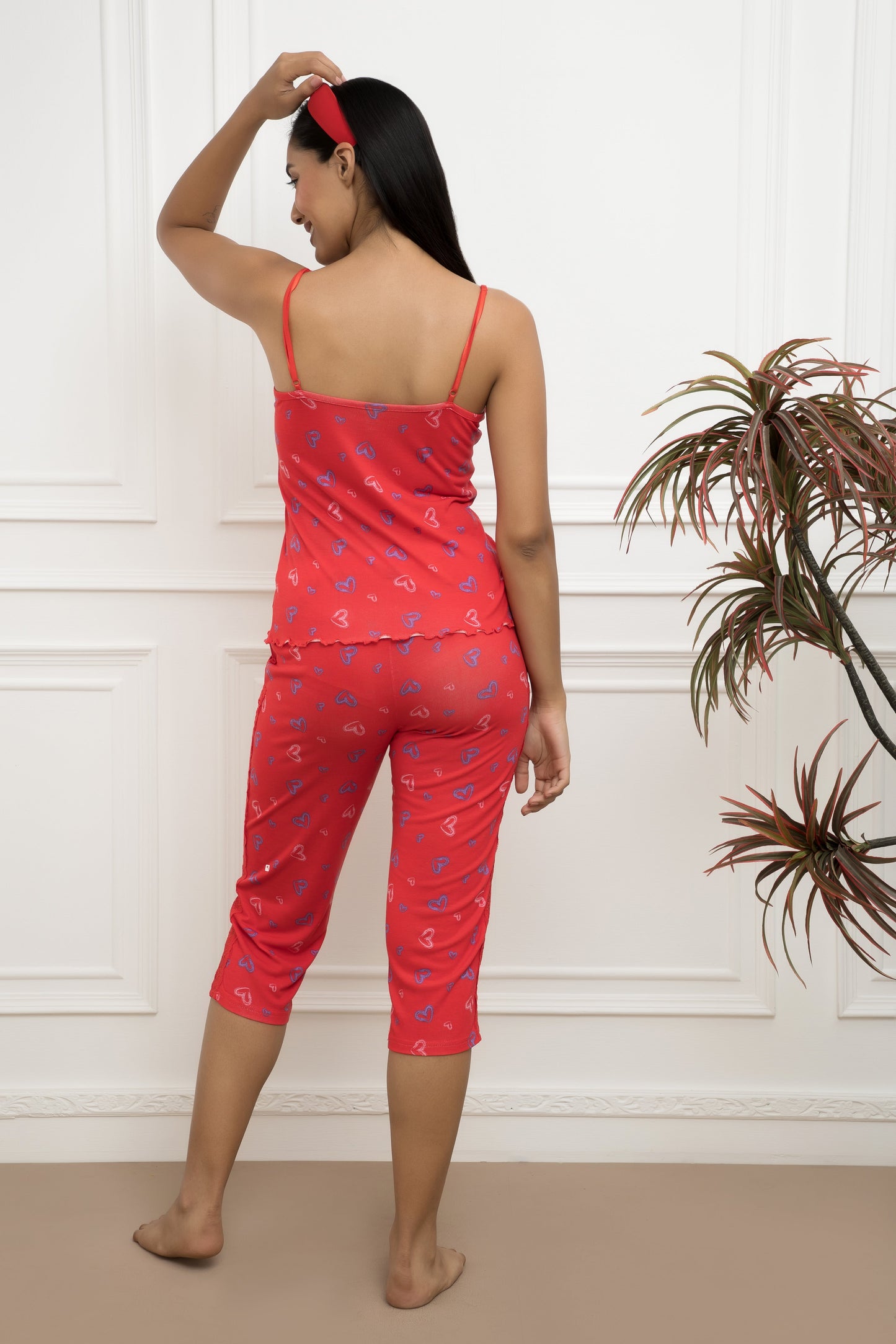 Knotted Capri Set made from 100% Sustainable Livaeco Viscose