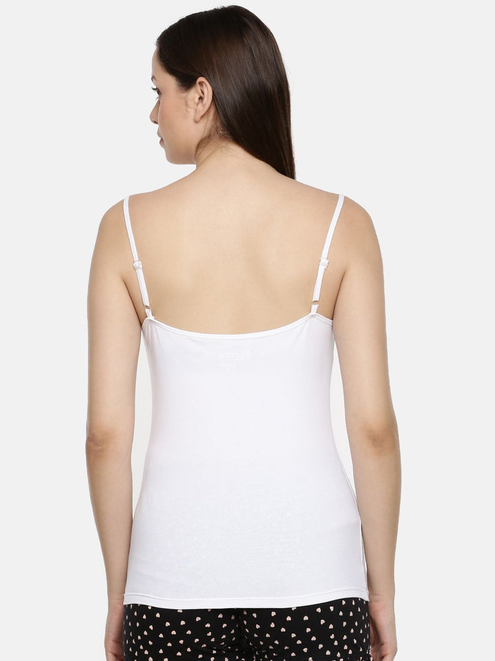 Essential Camisole Pack of 2 (White-Black)